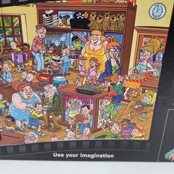 WASGIJ Destiny Puzzle #20 The Toy Shop! 1000 pcs Complete - Picture 6 of 7